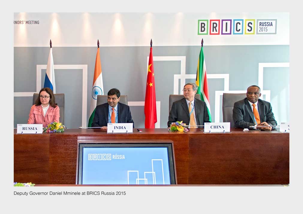 Deputy Governor Daniel Mminele at BRICS Russia 2015