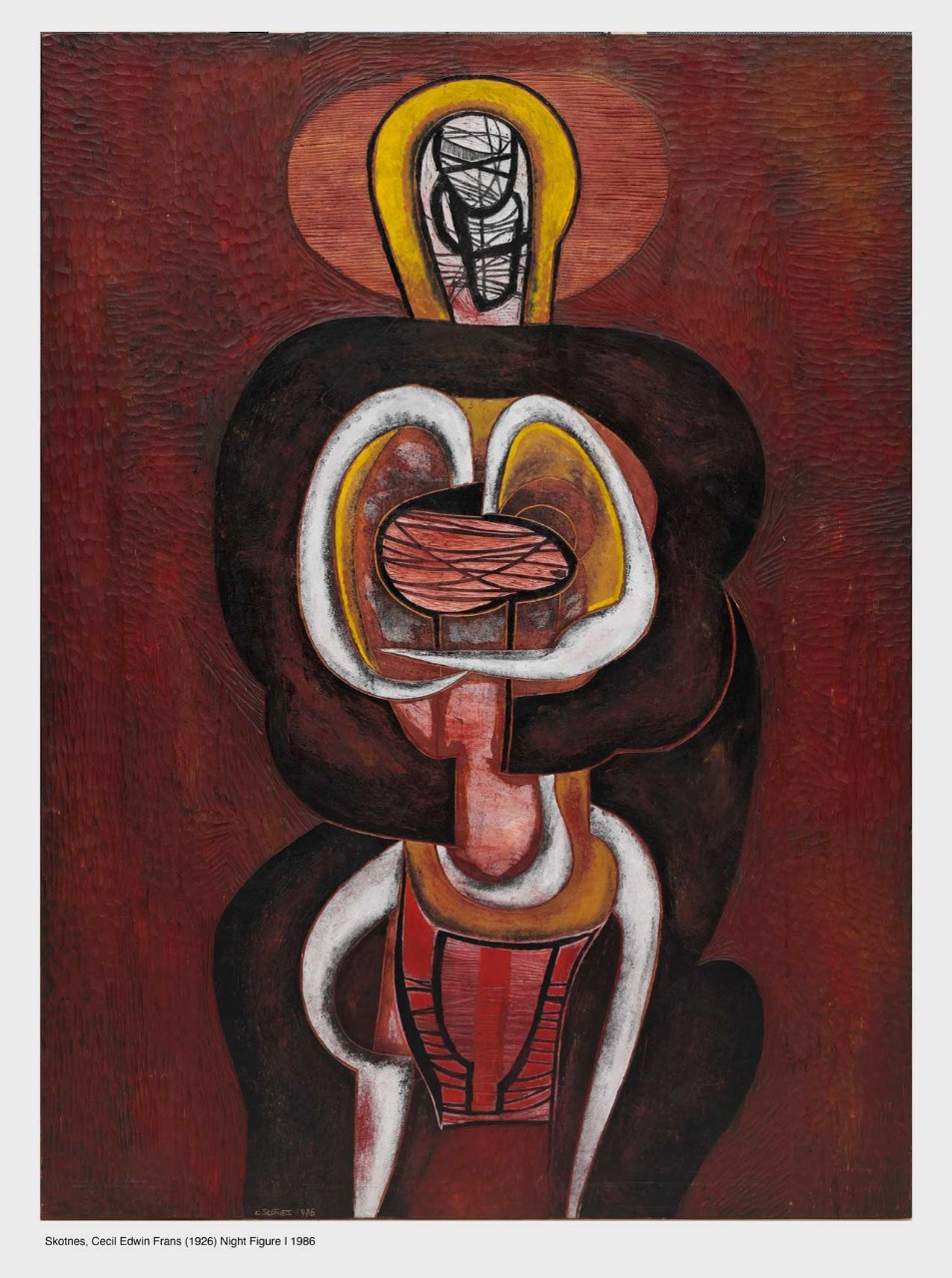 Skotnes, Cecil Edwin Frans (1926) Night Figure I 1986