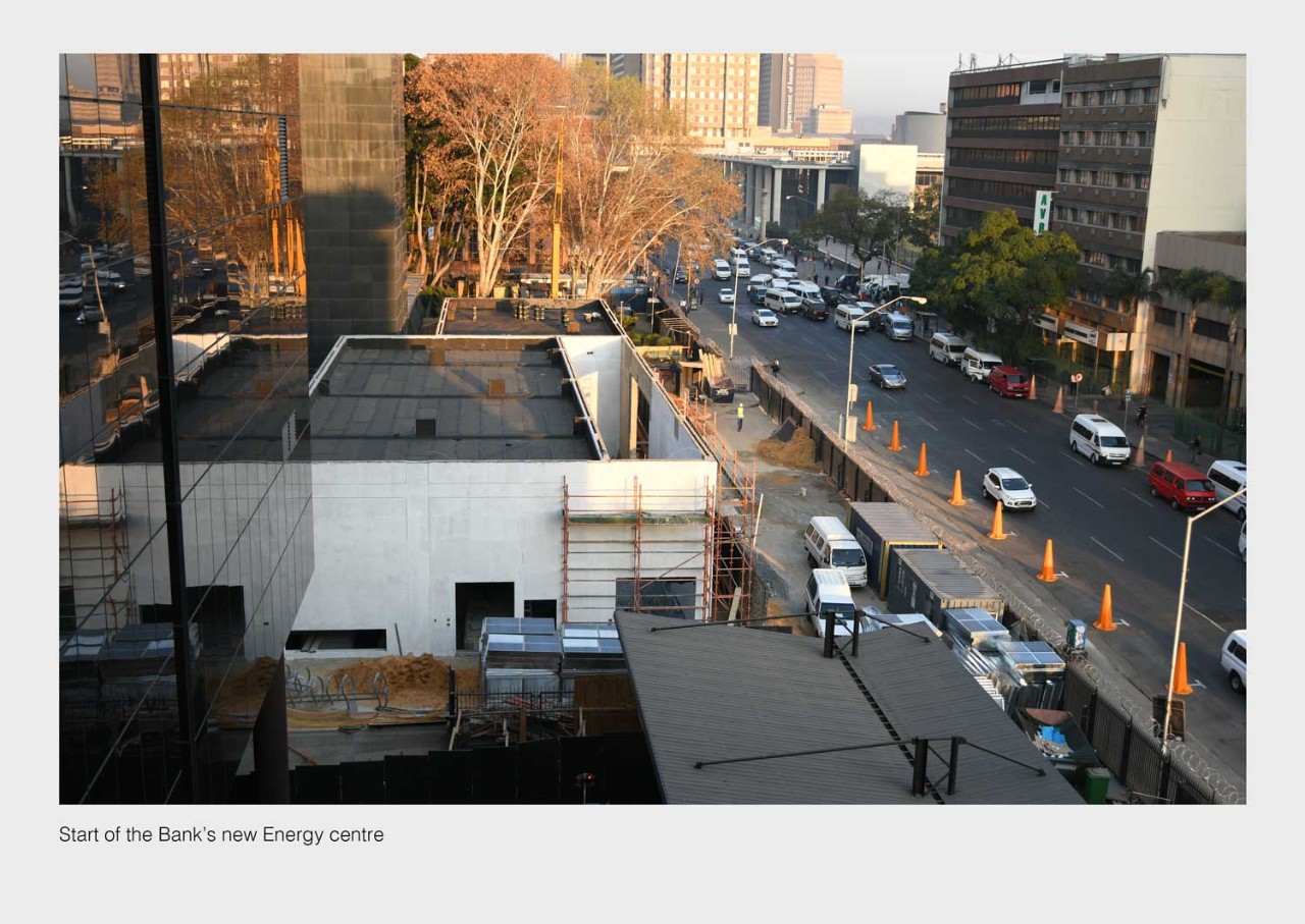 Start of the Bank’s new Energy centre