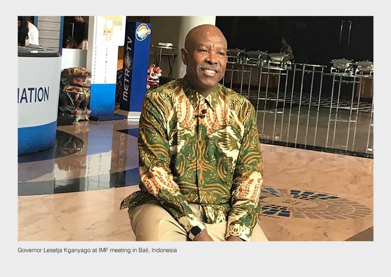 Governor Lesetja Kganyago at IMF meeting in Bali, Indonesia