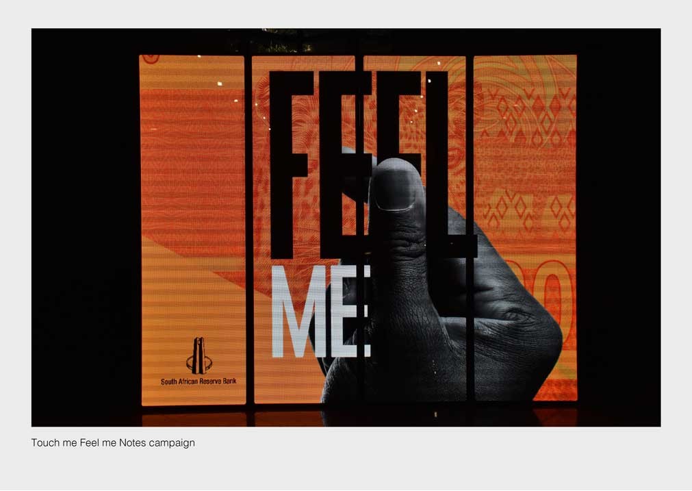Touch me Feel me Notes campaign