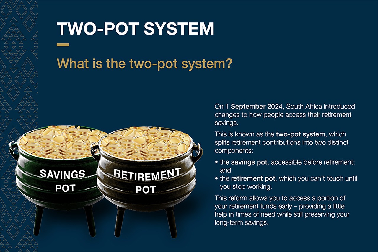 Image of the two-pot system explained in brief