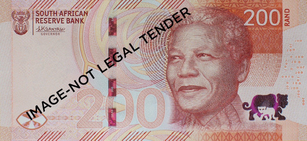 Bling R200 Note Use of banknotes