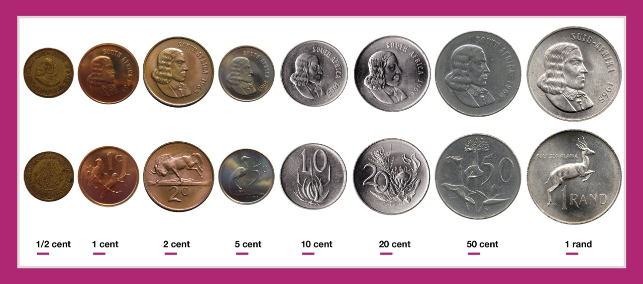 First Decimal Coin System for South Africa (1961 - 1964)
